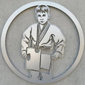 Judoka Auszeichnung Emblem Steelmonks