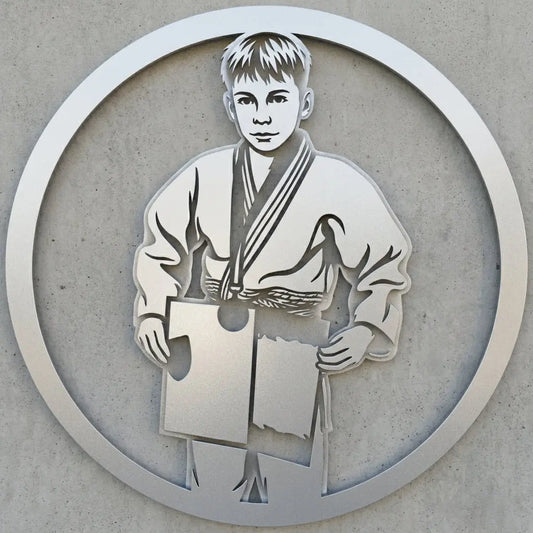 Judoka Auszeichnung Emblem Steelmonks
