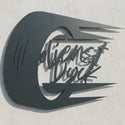 Logo-Emblem Wandschild
