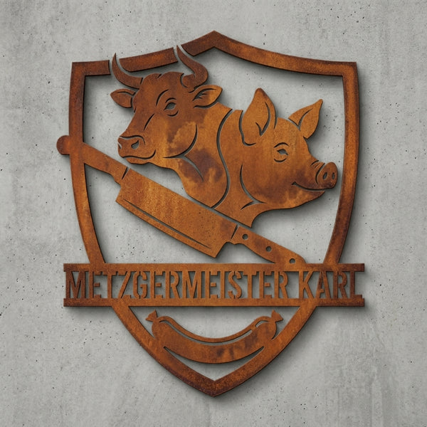 Metzgermeister-Emblem „Karl“