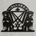 Familienwappen mit Rottweilern Steelmonks