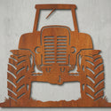 Traktor Front – Metall-Wandschild