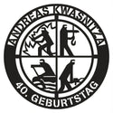 Feuerwehr-Motiv Größe 75cm Oberfläche satinierter Edelstahl Steelmonks