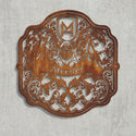 Metall-Wandschild Motiv ohne 3