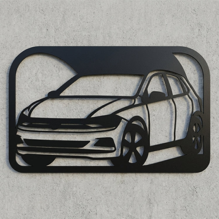 Emblem-Wandschild VW Polo