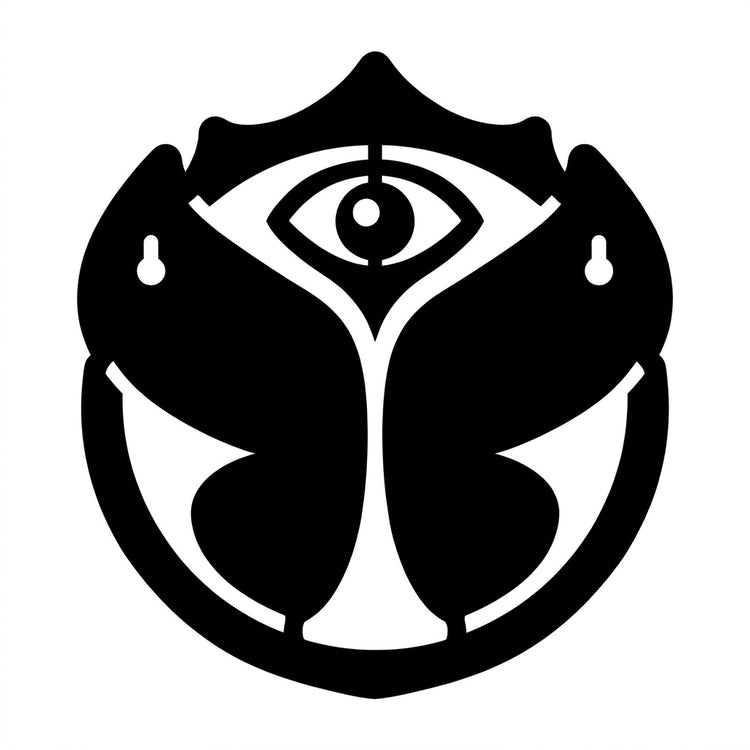 Schmetterling-Logo Emblem-Wandschild