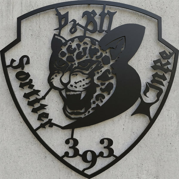 Kompanie-Wappen Wandschild
