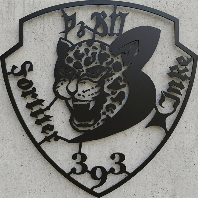 Kompanie-Wappen Wandschild