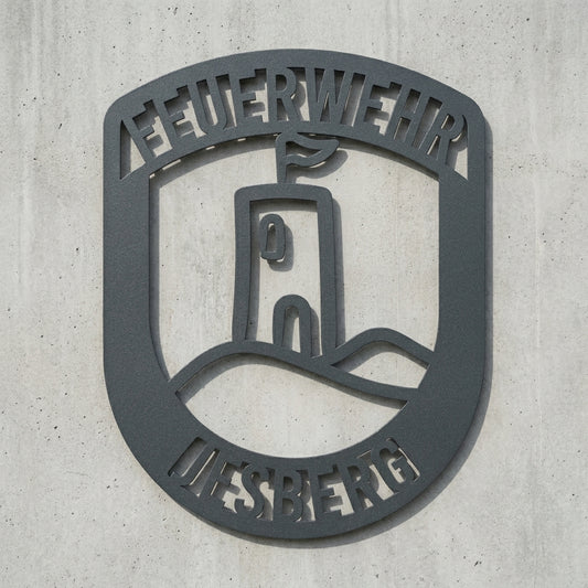 Feuerwehr Jesberg Wappen-Schild
