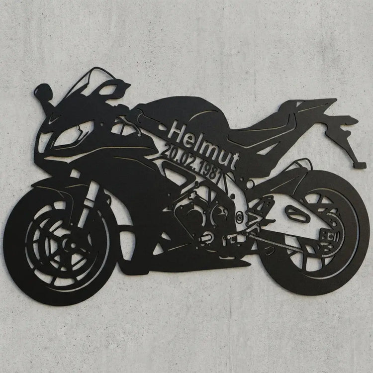 Fahrzeug-Wandschild – Helmut 20.02.1981