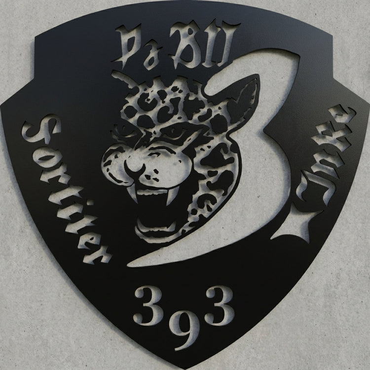 Kompaniewappen Wandschild