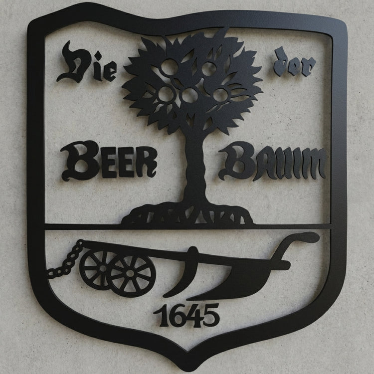 Familienschild mit Wappen – Emblem