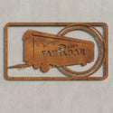 Werbeschild-Plakette Steelmonks