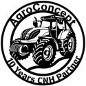 Rundes Traktor-Wandschild AgroConcept Jubiläum Steelmonks