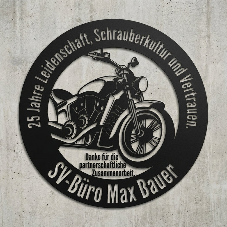 Rundes Emblem 55 cm – SV-Büro Max Bauer