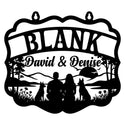 Saloonschild BLANK – David & Denise