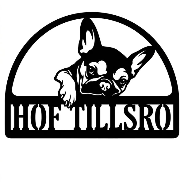 Bauernhof-Wandschild HOF TILLSRO