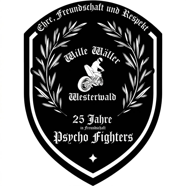 Wappen aus Foto