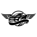 Geflügeltes Auto Emblem Steelmonks