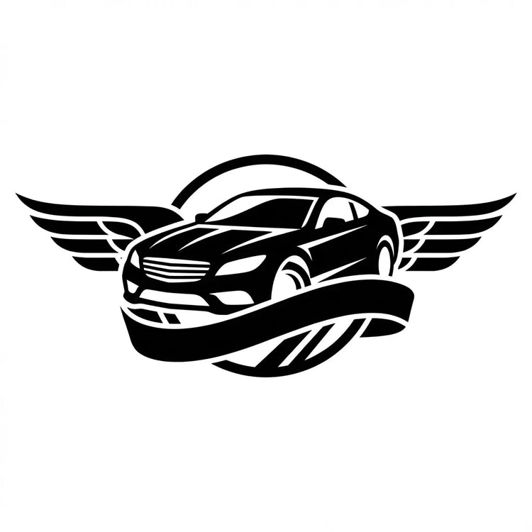 Geflügeltes Auto Emblem Steelmonks