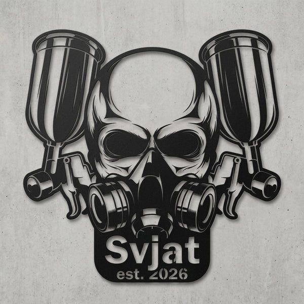 Svjat est. 2026 – Freiform-Wandschild