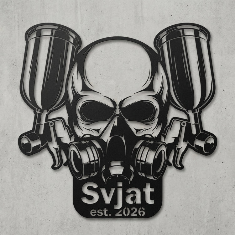 Svjat est. 2026 – Freiform-Wandschild