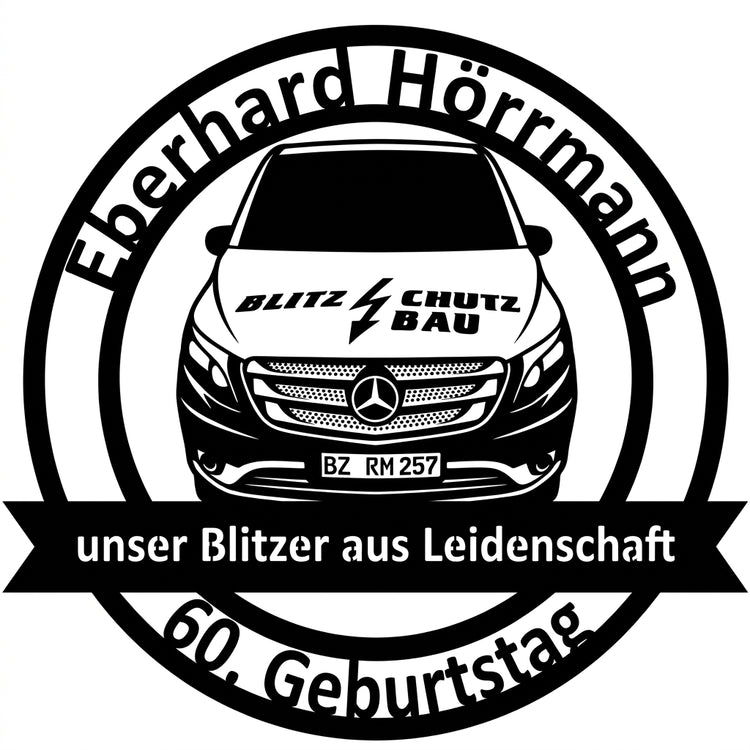 Rundemblem Eberhard Hörrmann – 60. Geburtstag