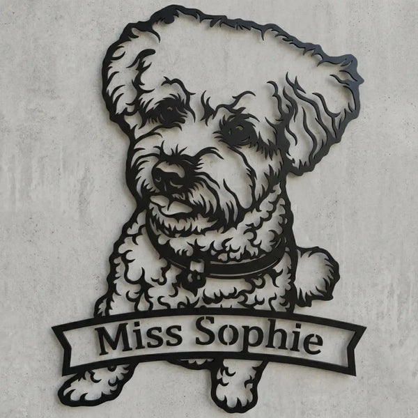 Wandschild Miss Sophie Steelmonks