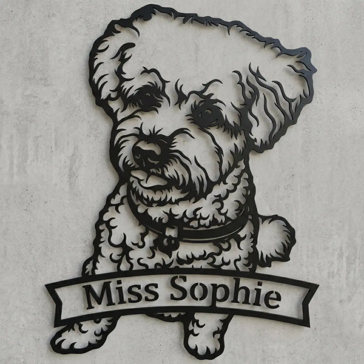 Wandschild Miss Sophie