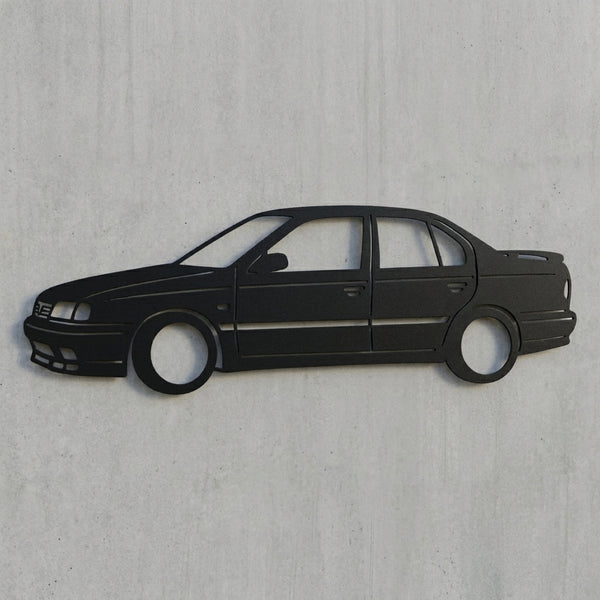 Auto-Seitenprofil Silhouette