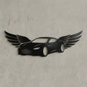 Emblem Auto mit Flügeln Steelmonks