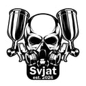 Svjat est. 2026 – Freiform-Wandschild
