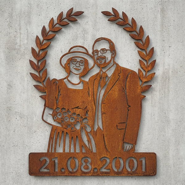 Hochkant Kranz-Portrait – 21.08.2001