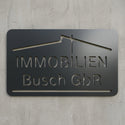Firmenschild Rechteck – Logo-Ausschnitt