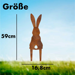 Kleiner Hase Gartenstecker -  Gartenstecker