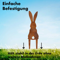 Kleiner Hase Gartenstecker -  Gartenstecker