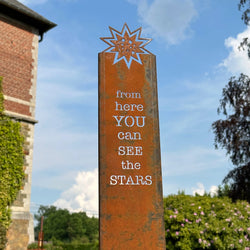 See the Stars, Garten-Stele -  Stele