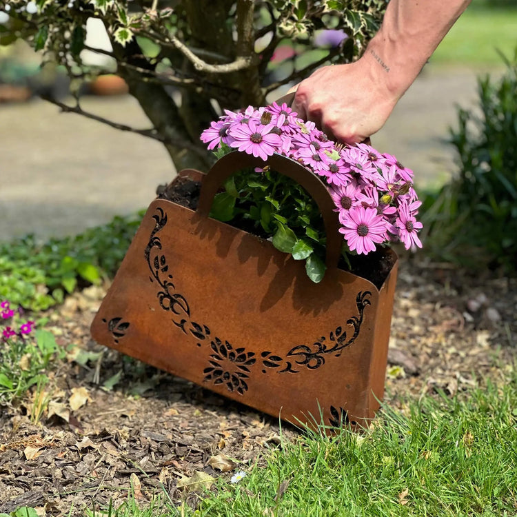 Cortenstahl-Henkeltasche -  CortenTasche