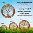 Frühlingsbaum Gartenschild -  Schild