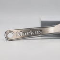 Steelmonks-Metallschild,Flaschenschlüssel. Besonderes Produkt Wanddekoration erhältlich in verschiednen Größen und Farben.