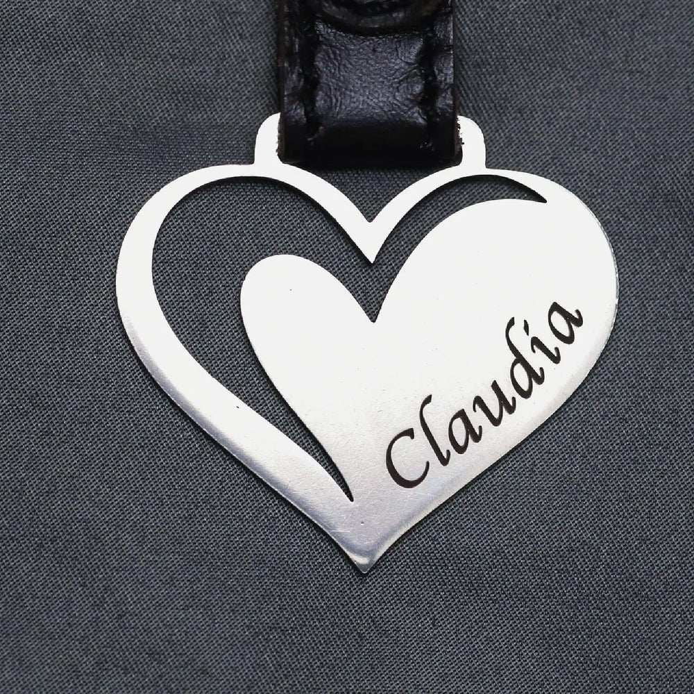 Steelmonks-Metallschild,Doppelherz. Herz Anhänger Wanddekoration erhältlich in verschiednen Größen und Farben.