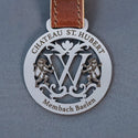 Steelmonks-Metallschild,Feudales Monogramm. Monogramm Anhänger Wanddekoration erhältlich in verschiednen Größen und Farben.