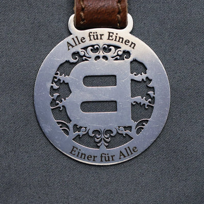 Steelmonks-Metallschild,Modernes Monogramm. Monogramm Anhänger Wanddekoration erhältlich in verschiednen Größen und Farben.