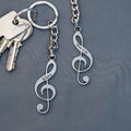 Steelmonks-Metallschild,Treble Clef Note. Musik Anhänger Wanddekoration erhältlich in verschiednen Größen und Farben.