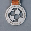 Steelmonks-Metallschild,Fußball Ball. Sport- & Freizeit Anhänger Wanddekoration erhältlich in verschiednen Größen und Farben.