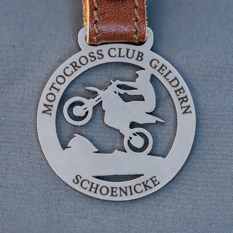 Steelmonks-Metallschild,Motocross. Sport- & Freizeit Anhänger Wanddekoration erhältlich in verschiednen Größen und Farben. – Schilder aus Stahl von Steelmonks