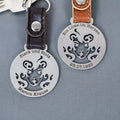 Steelmonks-Metallschild,Tierkreiszeichen, Gesicht. Sternzeichen Anhänger Wanddekoration erhältlich in verschiednen Größen und Farben.