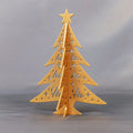 Steelmonks-Metallschild,Weihnachtsbaum Aufsteller - HO HO HO. Weihnachtsaufsteller Wanddekoration erhältlich in verschiednen Größen und Farben.