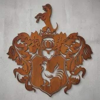 Kundenschild aus der Werkstatt